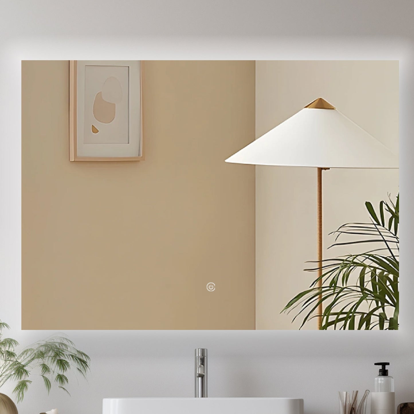 LED-spejl Delta