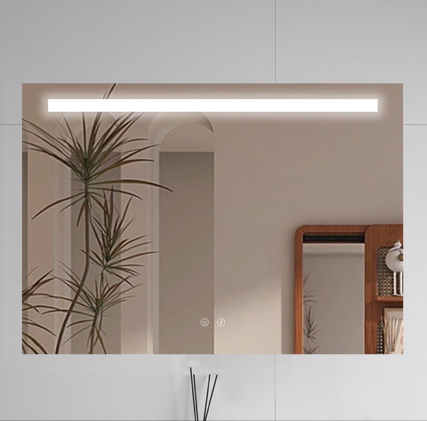 LED-spejl Line