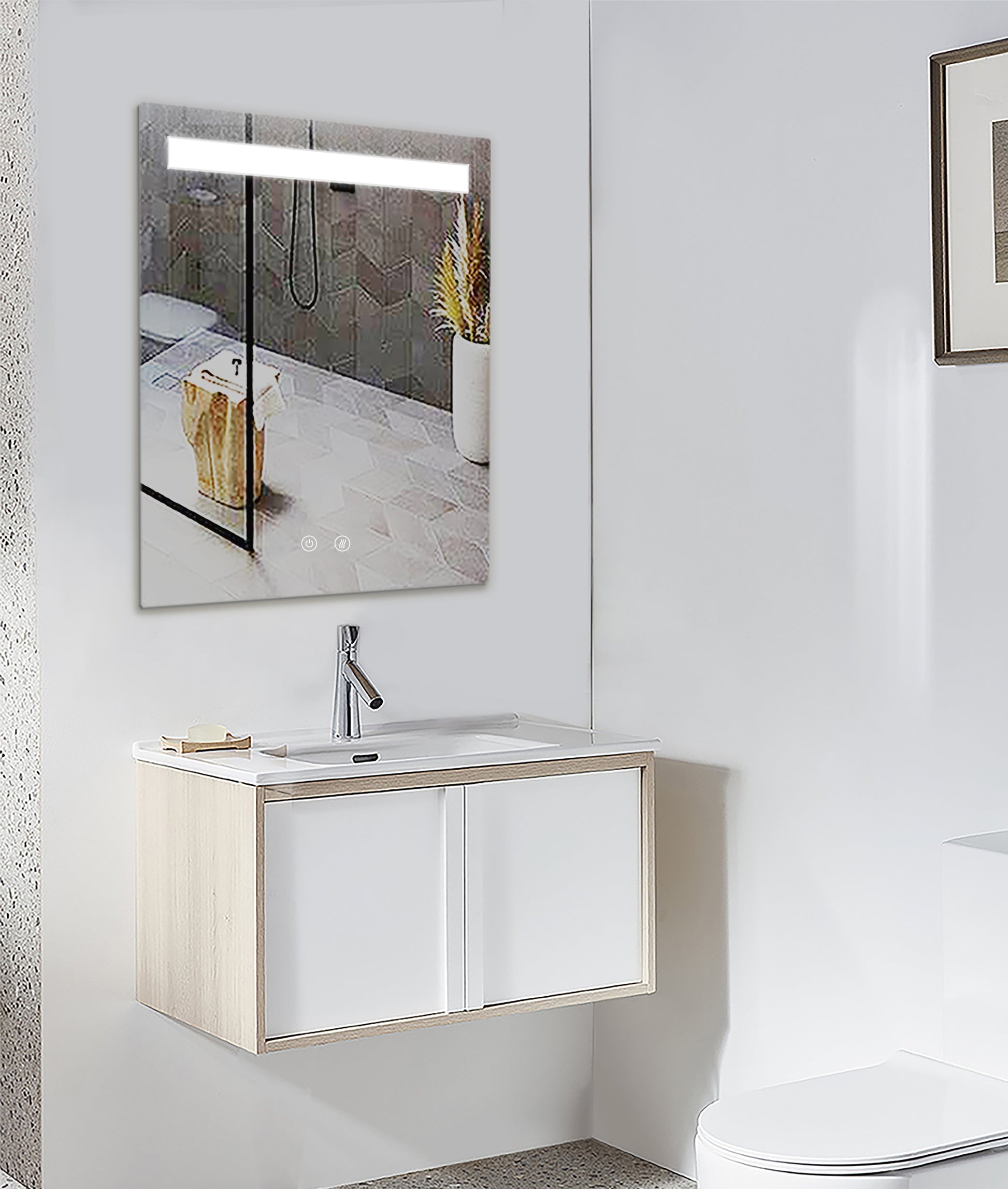 LED-spejl Line