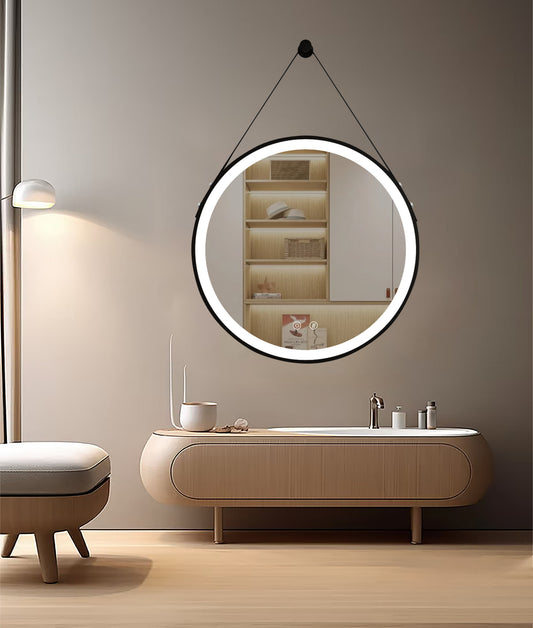 LED-spejl Olympus Guld