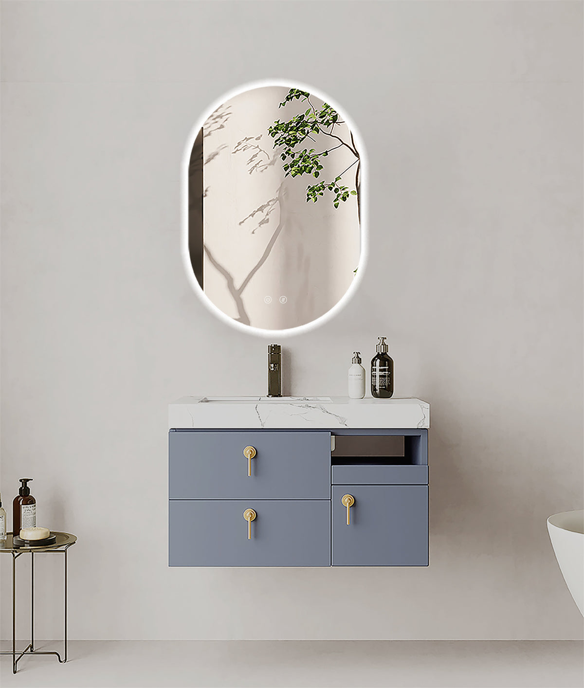 LED-spejl Selene
