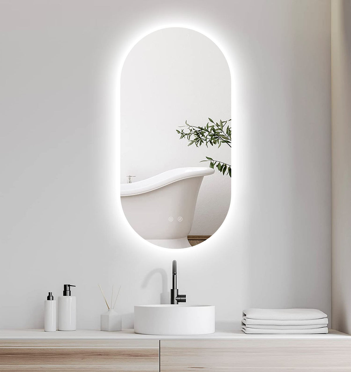 LED-spejl Selene