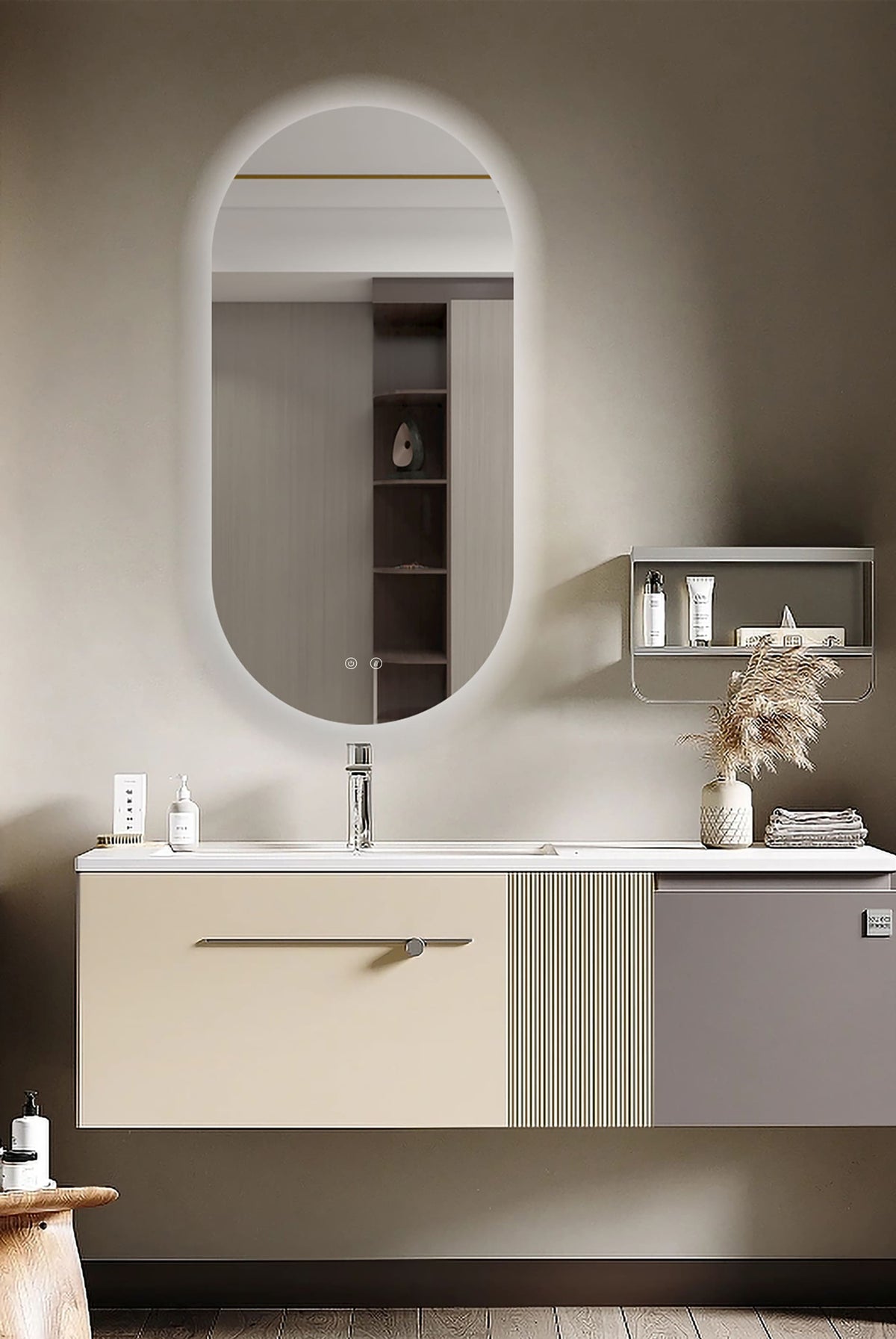 LED-spejl Selene