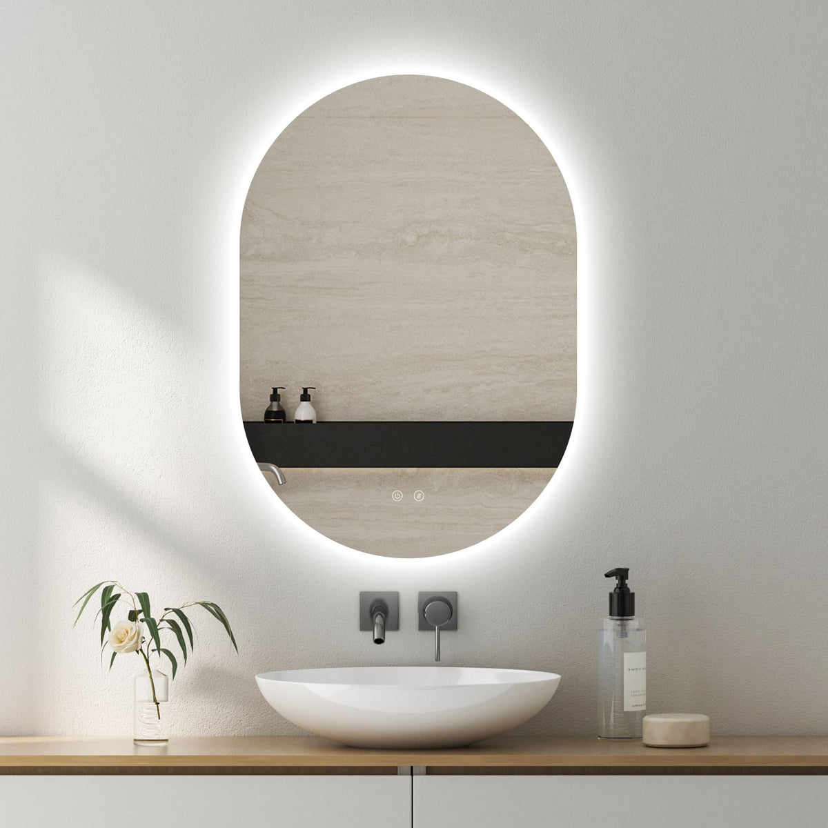 LED-spejl Selene